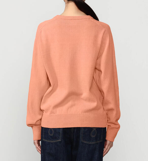 Morris & Sons「MORRIS & SONS | コットン サドルショルダーニット WOMEN」|ニット・セーター|