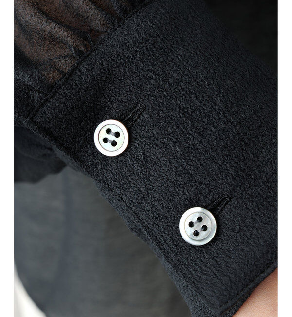  「オーガンザボウブラウス」|シャツ・ブラウス|