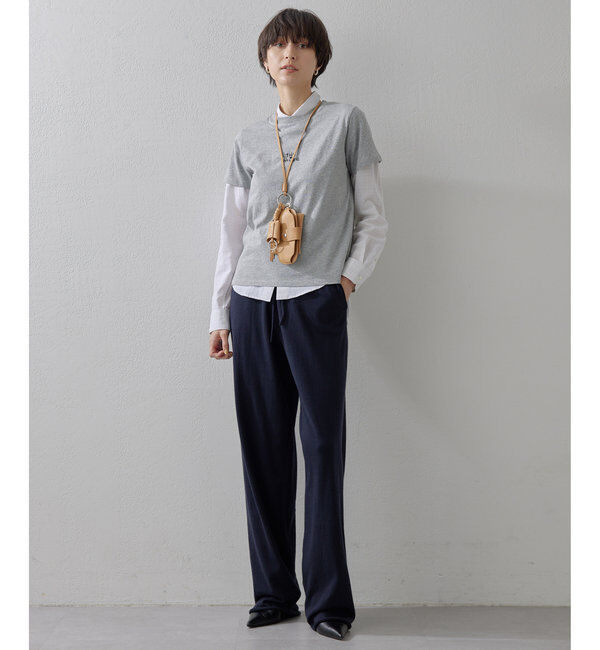 THE PAUSE「【THE PAUSE】THE PAUSE刺繍Tシャツ」|Tシャツ・カットソー|