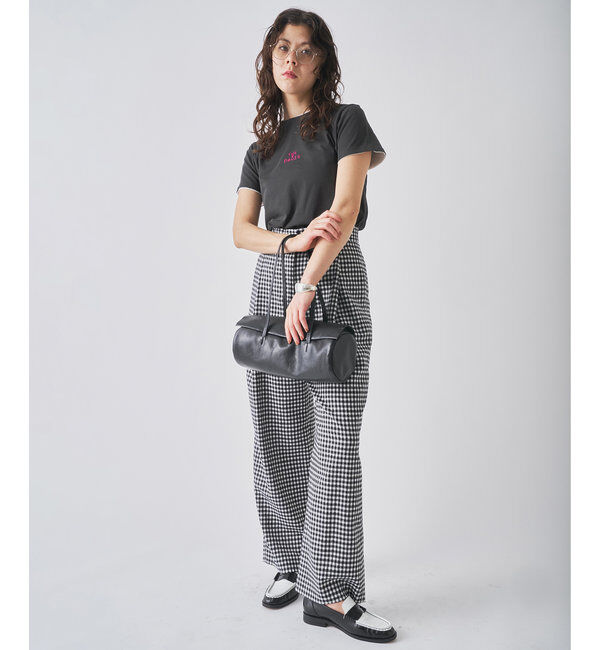 THE PAUSE「【THE PAUSE】THE PAUSE刺繍Tシャツ」|Tシャツ・カットソー|