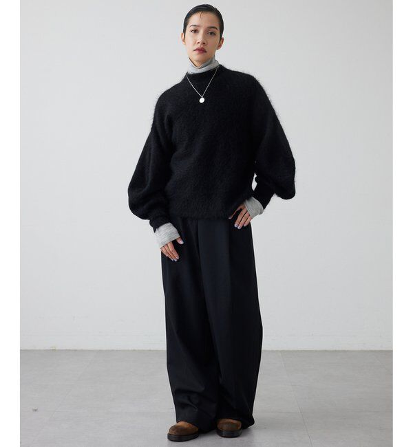 THE PAUSE「【THE PAUSE】バレルスリーブニット」|ニット・セーター|