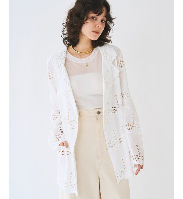  「レースジャケット」|テーラードジャケット|