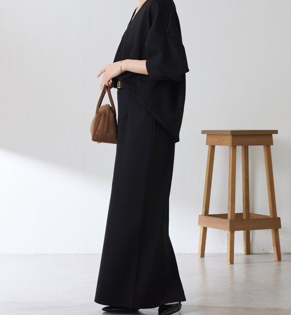  「ポンチＶカットプルオーバー」|Tシャツ・カットソー|