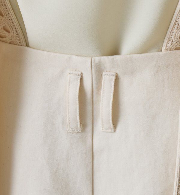  「サスペンダーワイドタックパンツ」|チノ|