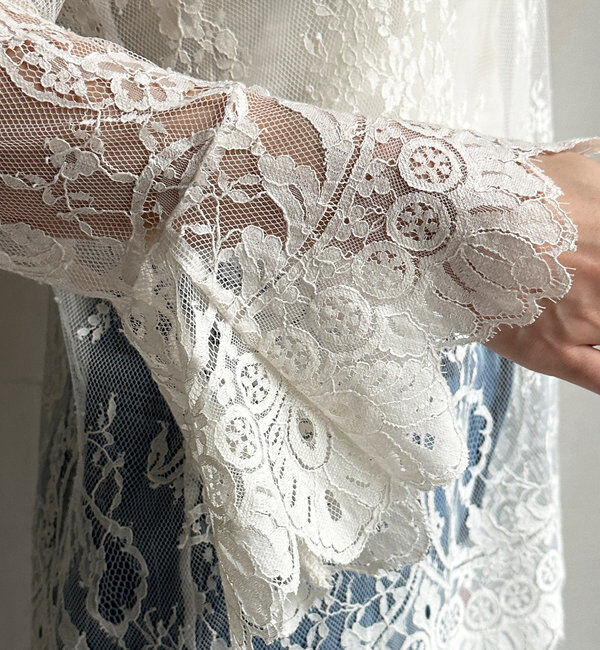  「レースフレアブラウス」|シャツ・ブラウス|