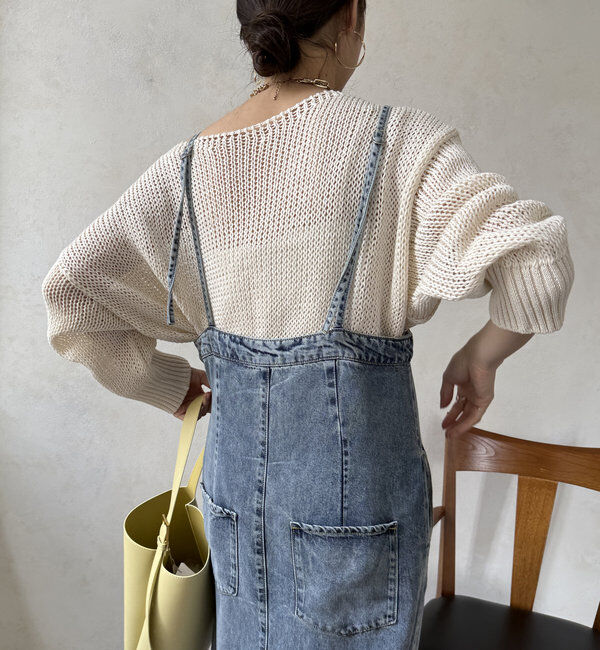  「リヨセルデニムジャンスカ」|ワンピース|