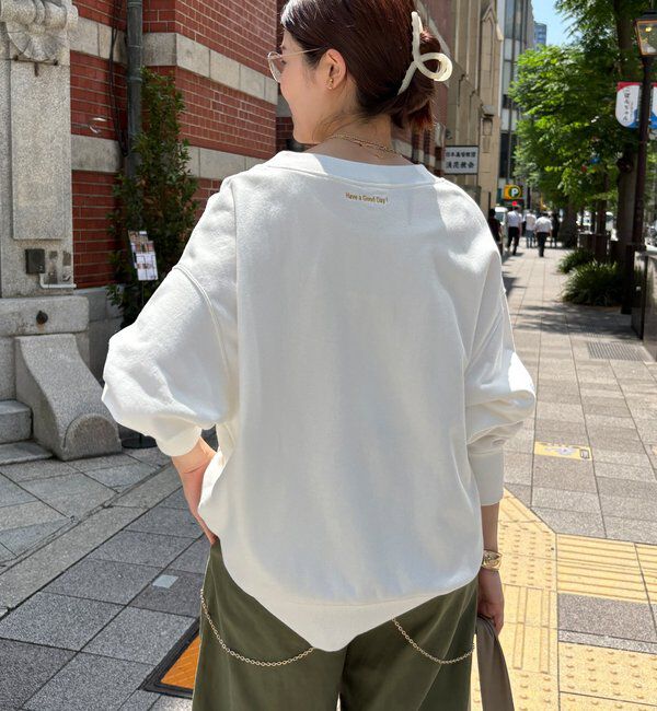  「【新色追加】【インフルエンサー OKOCHI企画】ハーフジップスウェット」|Tシャツ・カットソー|