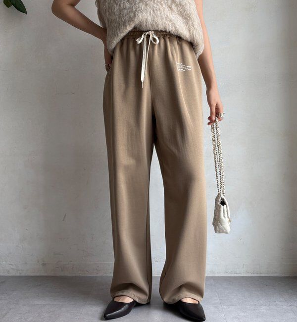  「【WEB限定】ロゴトラックパンツ」|チノ|