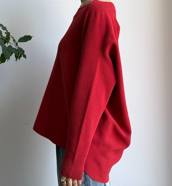  「ボートネックプルオーバー」|ニット・セーター|