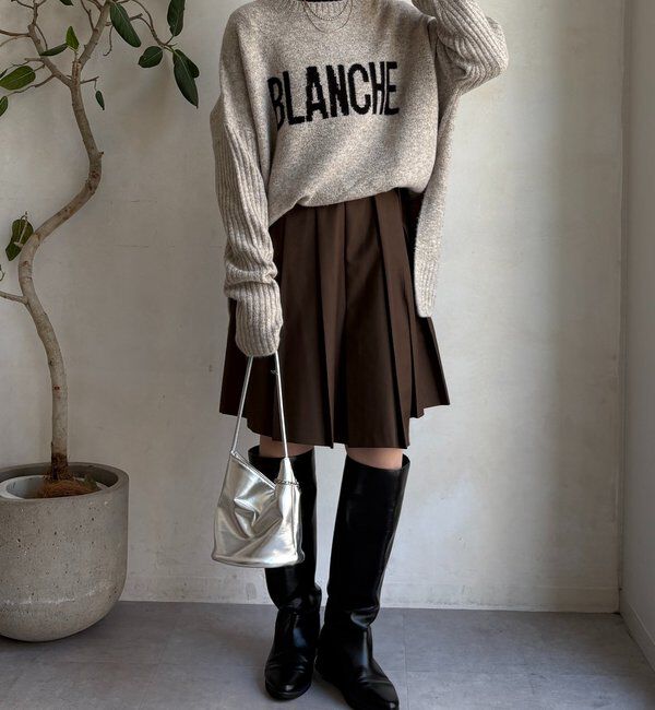  「BLANCHE プルオーバー」|ニット・セーター|