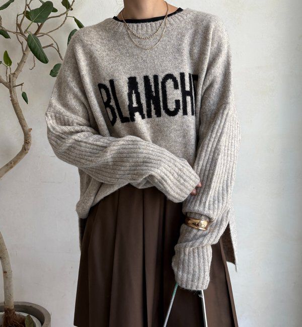  「BLANCHE プルオーバー」|ニット・セーター|