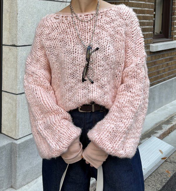  「ローゲージニット」|ニット・セーター|