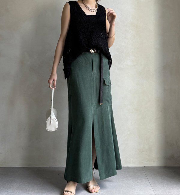  「ツイルカーゴスカート」|スカート|