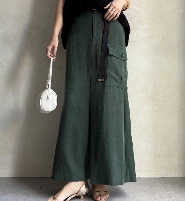  「ツイルカーゴスカート」|スカート|