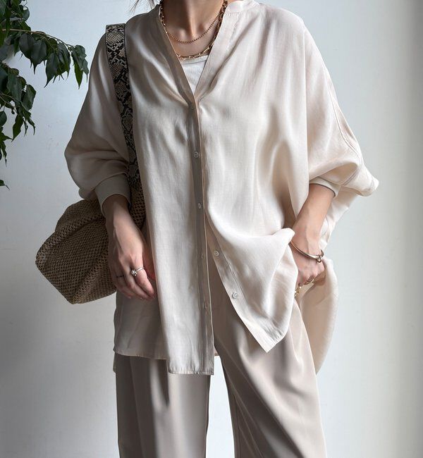  「袖リブドルマンシャツ」|シャツ・ブラウス|