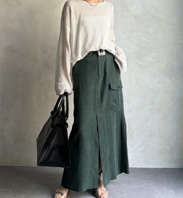  「ペーパーヤーンプルオーバー」|ニット・セーター|