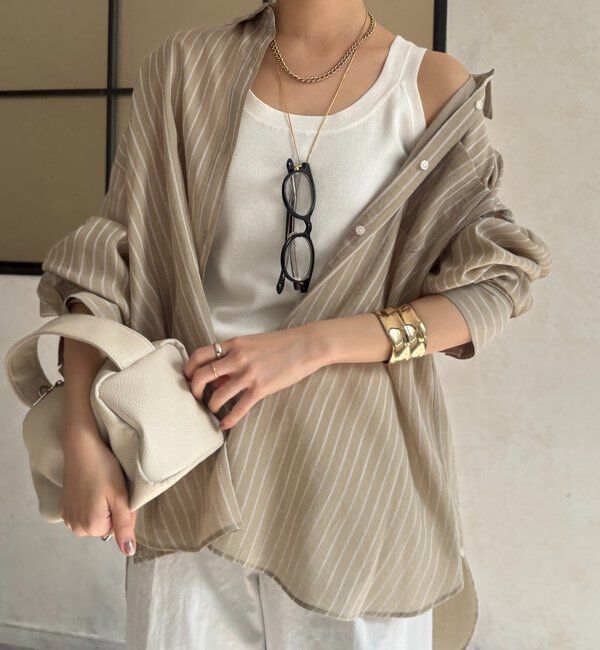  「ハイツイストニットタンク」|ニット・セーター|