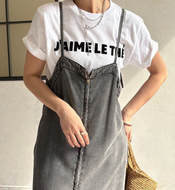  「JAIMELETHEフロッキーロゴTEE」|Tシャツ・カットソー|