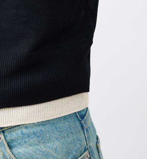  「【こなれ感抜群】フェイクレイヤードカーディガン」|カーディガン|