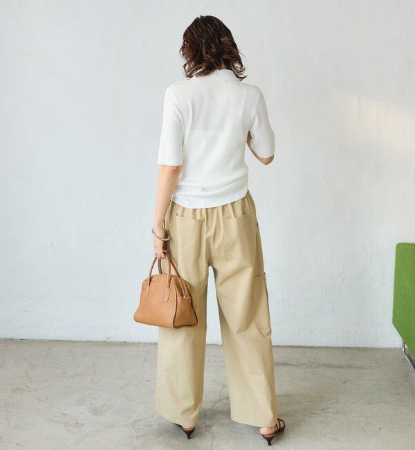  「【A・MONN(アモン)】ミリタリーWウエストカーゴパンツ」|チノ|