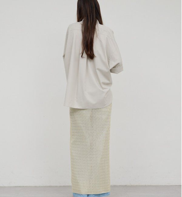  「ラメラッセルスカート」|スカート|