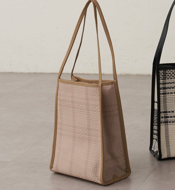  「【2.718】トリミングトート S」|トートバッグ|ベージュ