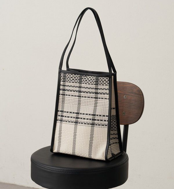  「【2.718】トリミングトート S」|トートバッグ|ブラック