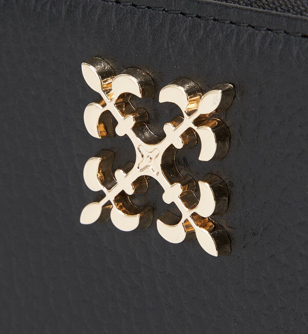  「モノグラムプレートラウンドジップウォレット」|財布|