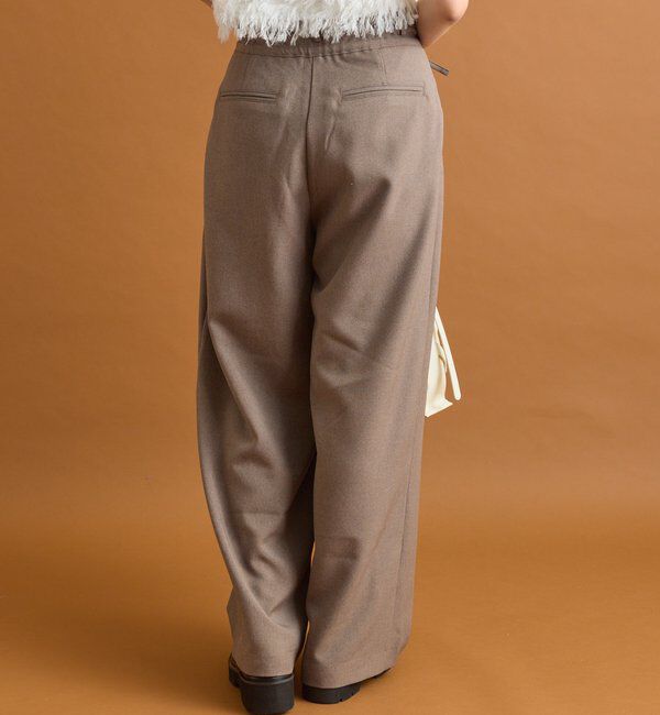  「ドロストダブルベルトパンツ」|チノ|