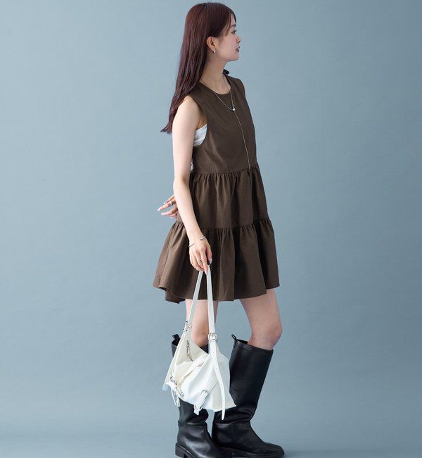  「バックシャンティアードチュニック」|シャツ・ブラウス|