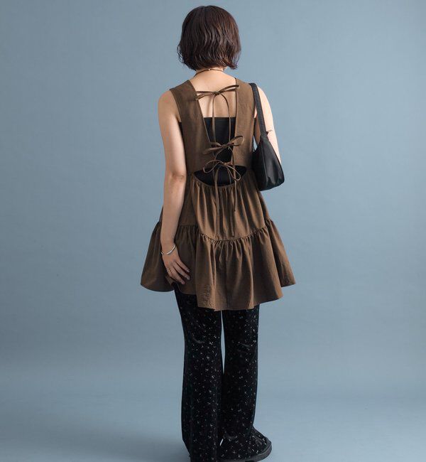  「バックシャンティアードチュニック」|シャツ・ブラウス|