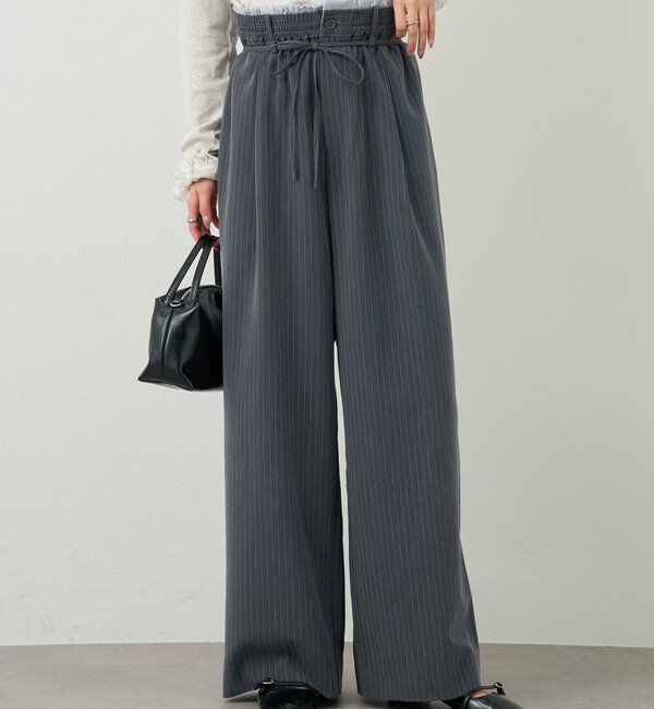  「Wベルトパンツ」|チノ|