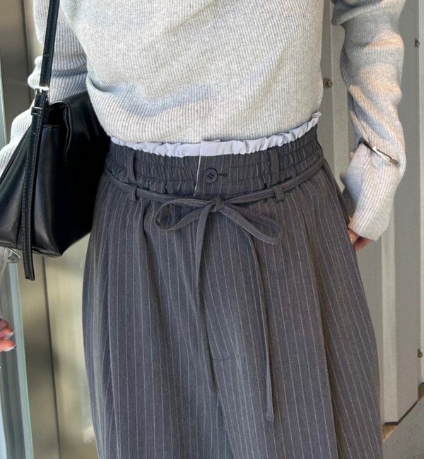  「Wベルトパンツ」|チノ|