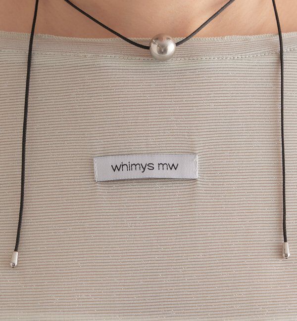  「ラメチュールプルオーバー」|Tシャツ・カットソー|