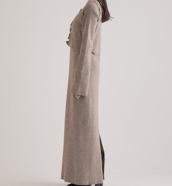  「ニットビスチェ付き ワンピース」|ワンピース|