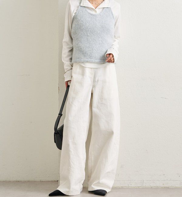  「ふわふわホルターニットビスチェ」|ニット・セーター|