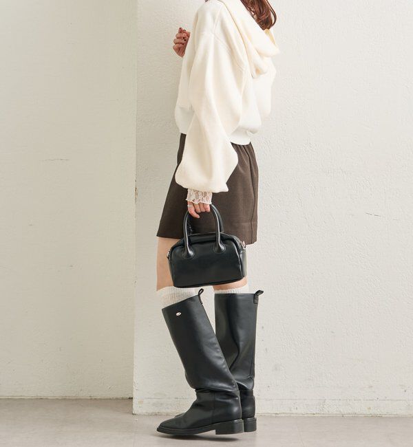  「フーディーニットショートパーカー」|パーカー|