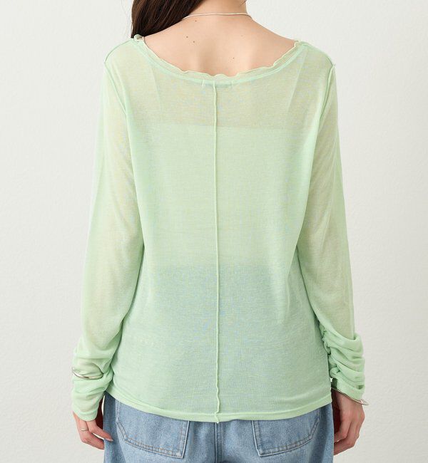  「チュールタグシアーロンT」|Tシャツ・カットソー|