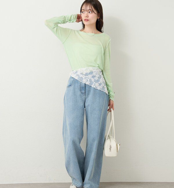  「チュールタグシアーロンT」|Tシャツ・カットソー|