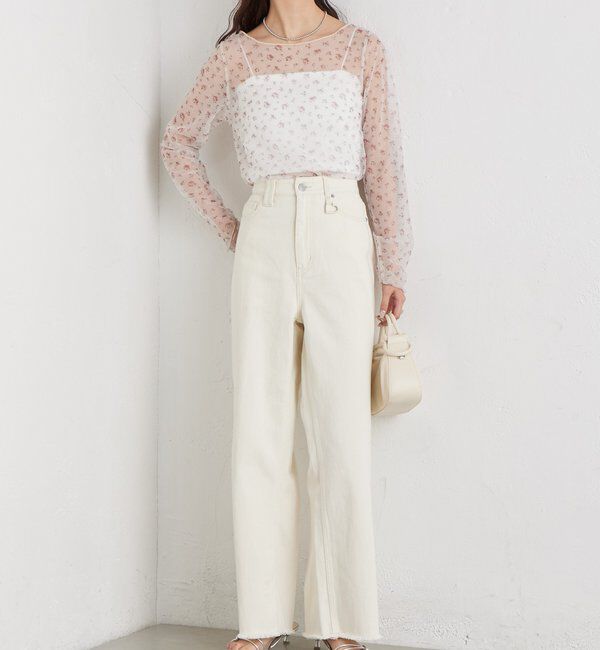  「ハートチャーム付きカラーパンツ」|チノ|