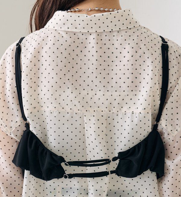  「シアーシャツビスチェSET」|シャツ・ブラウス|