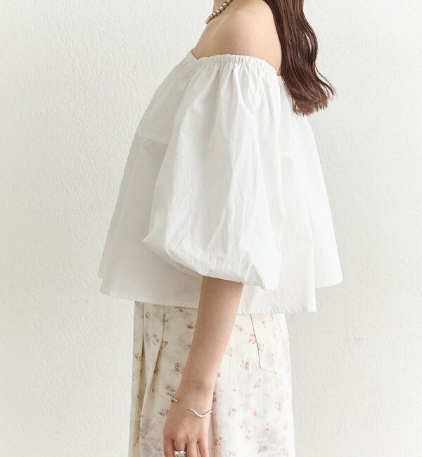  「オフショル袖バルーンブラウス」|シャツ・ブラウス|
