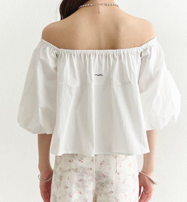  「オフショル袖バルーンブラウス」|シャツ・ブラウス|