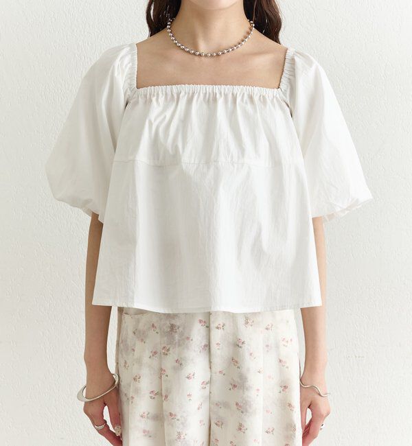  「オフショル袖バルーンブラウス」|シャツ・ブラウス|