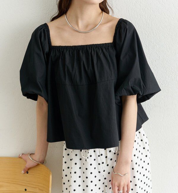  「オフショル袖バルーンブラウス」|シャツ・ブラウス|