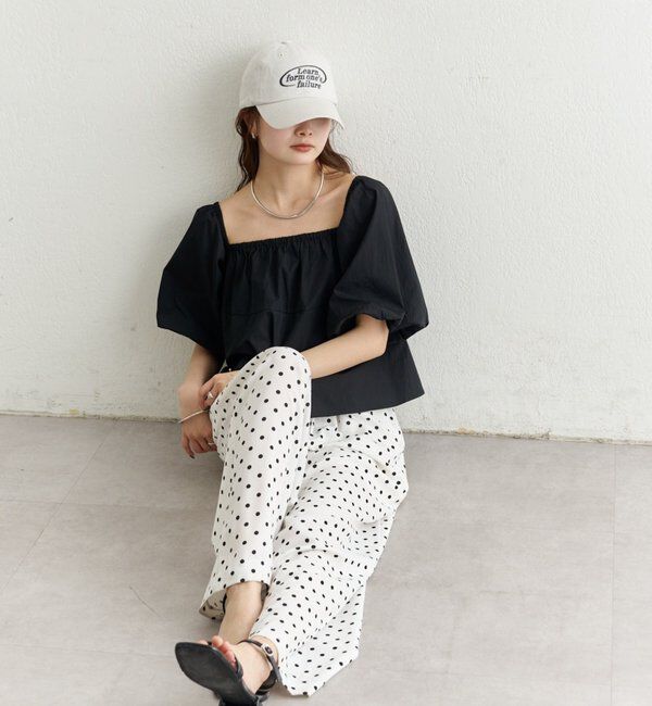  「オフショル袖バルーンブラウス」|シャツ・ブラウス|