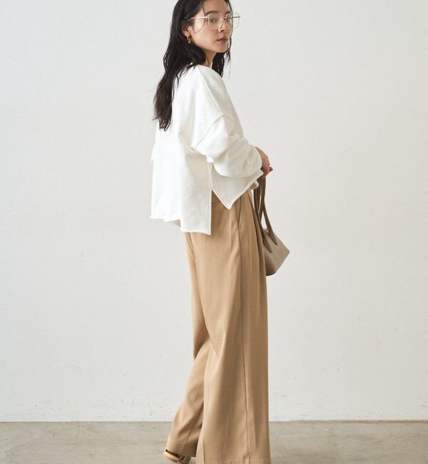  「2タックワイドパンツ」|チノ|