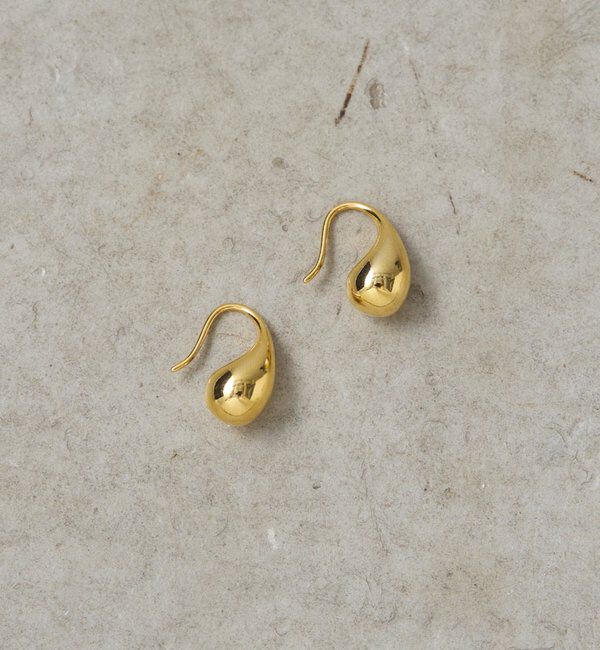  「【GALENA/ガレナ】ティアドロップピアス」|ピアス|ゴールド