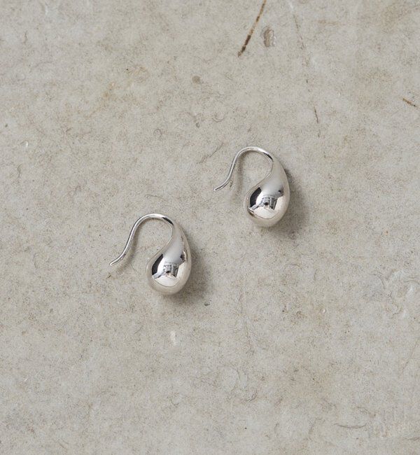  「【GALENA/ガレナ】ティアドロップピアス」|ピアス|シルバー