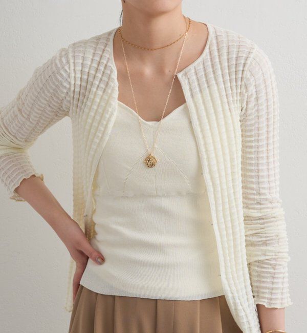  「ニットキャミ」|ニット・セーター|